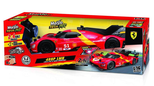 Maisto - FERRARI 499P N.51 WINNER 24 H LE MANS 2023 RADIOCOMANDO 1:16 - Cod. MI82861
