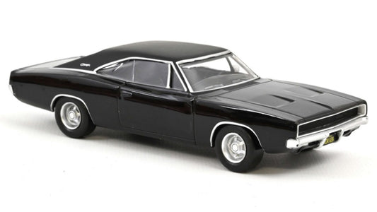 Norev - DODGE CHARGER 1968 BLACK "JET CAR" 1:43 - Cod. NV950004