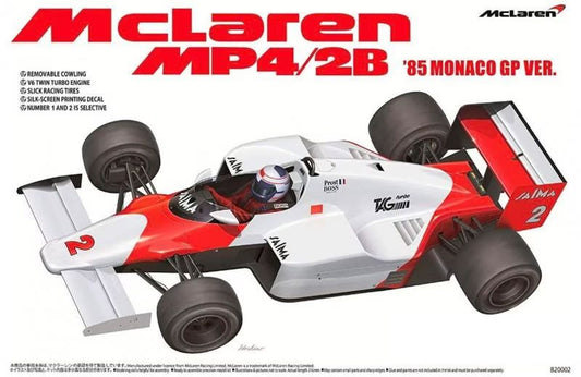 Beemax - MC LAREN MP4-2B MONACO GP 1985 KIT 1:20 - Cod. BMX20001