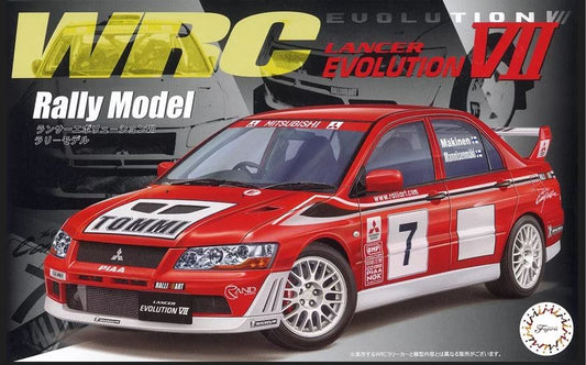 Fujimi - MITSUBISHI LANCER EVO VII WRC RALLY MODEL KIT 1:24 - Cod. FJ047669