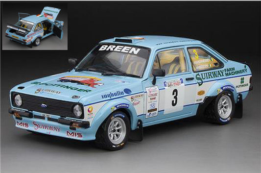 Sunstar - FORD ESCORT RS 1800 N.3 WINNER WEST WALES RALLY JAFFA STAGES 2015 1:18 - Cod. SS4859R