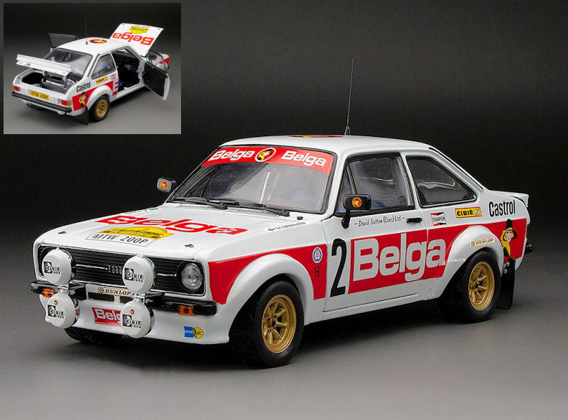 Sunstar - FORD ESCORT RS 1800 N.2 RALLY DU CONDROZ 1979 MIKKOLA-HERTZ 1:18 - Cod. SS4860