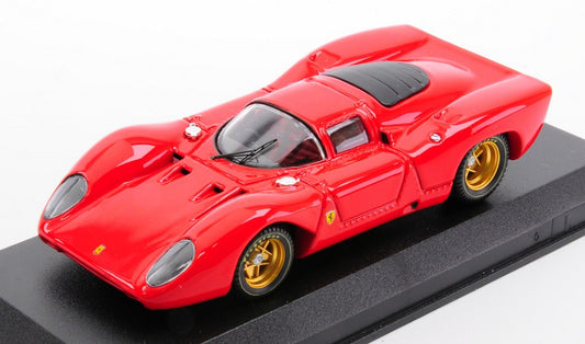 Best Model - FERRARI 312 P COUPE' 1969 RED 1:43 - Cod. BT9142-2