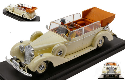 Rio - MERCEDES 770 K CABRIOLET 1938 EVA BRAUN AND SS MILITARY GUARD 1:43 - Cod. RI4490-2P