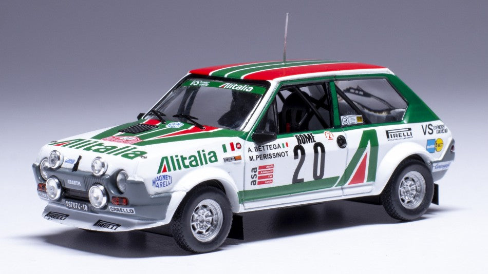 Ixo Model - FIAT RITMO 75 ABARTH N.20 RALLY MONTE CARLO 1979 BETTEGA-PERISSINOT 1:43 - Cod. RAC445B