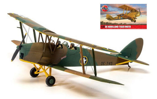 Airfix - DE HAVILLAND TIGER MOTH KIT 1:72 - Cod. A02106A