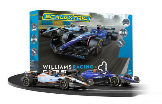Scalextric - PISTA WILLIAMS RACING SET 191x132 cm - TRACK LENGTH cm 484 1:32 - Cod. C1450P