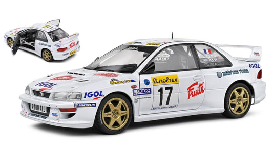 Solido - SUBARU IMPREZA WRC 22B N.17 RALLY MONTECARLO 1999 PANIZZI-PANIZZI 1:18 - Cod. SL1807407
