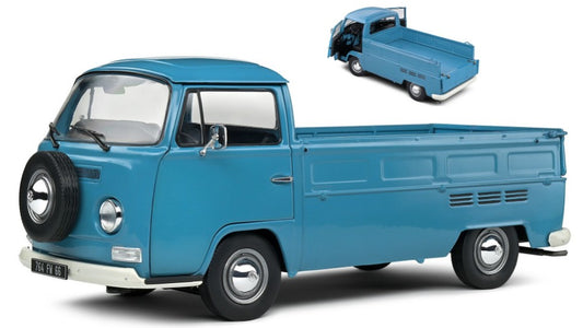 Solido - VOLKSWAGEN T2 PICK-UP 1968 BLUE 1:18 - Cod. SL1809403