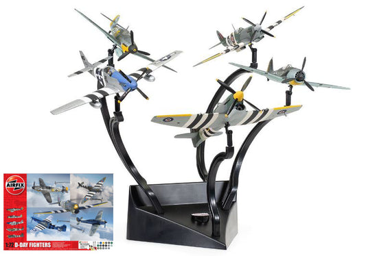 Airfix - D-DAY FIGHTERS GIFT SET KIT 1:72 - Cod. A50192