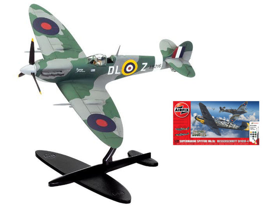 Airfix - SUPERMARINE SPITFIRE Mk.Vc vs Bf109F-4 DOGFIGHT DOUBLE KIT 1:72 - Cod. A50194