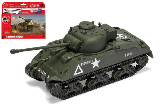 Airfix - SHERMAN FIREFLY STARTER SET KIT 1:72 - Cod. A55003