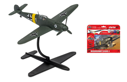 Airfix - MESSERSCHMITT Bf109F-4 STARTER SET KIT 1:72 - Cod. A55014