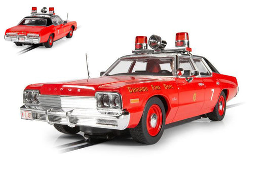 Scalextric - DODGE MONACO CHICAGO FIRE DEPARTMENT SLOT 1:32 - Cod. C4408