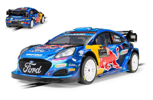 Scalextric - FORD PUMA WRC RALLY MONTE CARLO 2023 TANAK-JARVEOJA SLOT 1:32 - Cod. C4501
