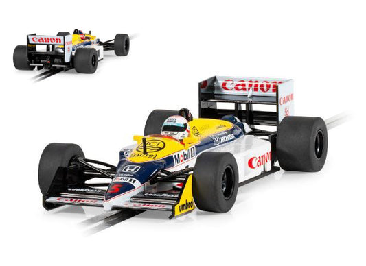 Scalextric - WILLIAMS FW11B BRITISH GP 1987 NIGELL MANSELL SLOT 1:32 - Cod. C4508