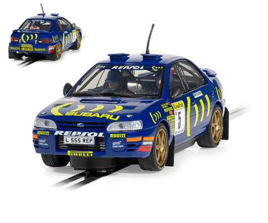 Scalextric - SUBARU IMPREZA WRX 1995 CARLOS SAINZ SLOT 1:32 - Cod. C4555