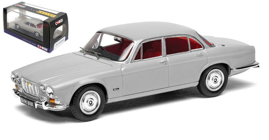 Vanguards - JAGUAR XJ6 SERIES 1 4.2 LITRE SWB GREY WITH RED LEATHER 1:43 - Cod. VA08622