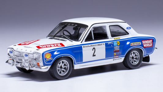 Ixo Model - FORD ESCORT MK I RS 1600 N.2 CIRCUIT OF IRELAND 1975 COLEMAN-PHELAN 1:43 - Cod. RAC438
