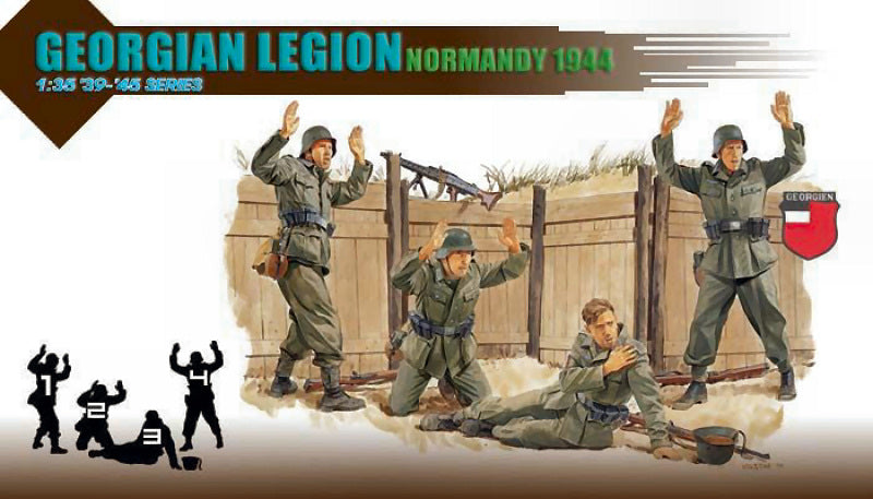 Dragon - GEORGIAN LEGION NORMANDY 1944 KIT 1:35 - Cod. D6277