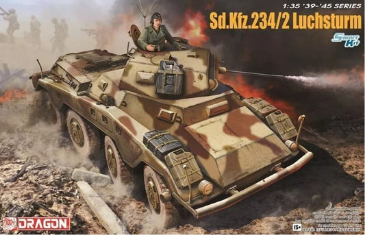 Dragon - Sd.Kfz.234/2 LUCHSTURM KIT 1:35 - Cod. D6696