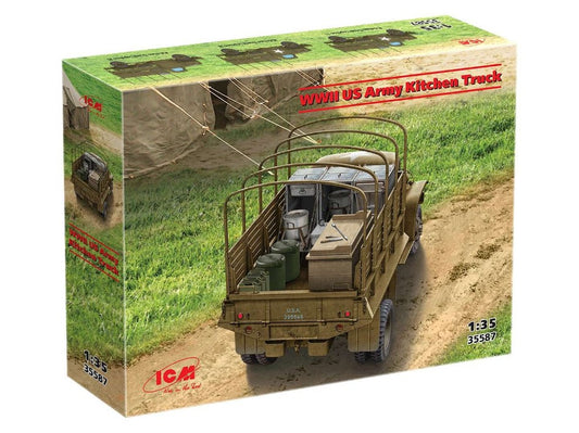 Icm - WWII US ARMY KITCHEN TRUCK KIT 1:35 - Cod. ICM35587
