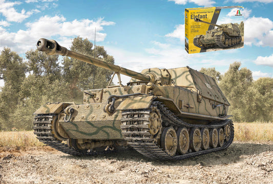 Italeri - ELEFANT Sd. Kfz.184 Panzerjager Tiger (P) KIT 1:35 - Cod. IT0211