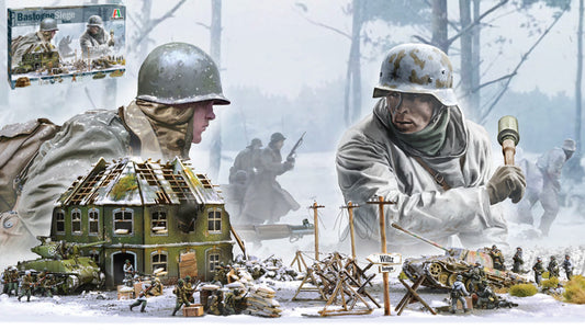 Italeri - BASTOGNE SIEGE 80 YEARS MDF EDITION KIT 1:72 - Cod. IT6186