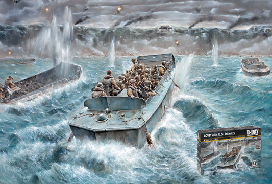 Italeri - LCVP with U.S. INFANTRY KIT 1:35 - Cod. IT6524