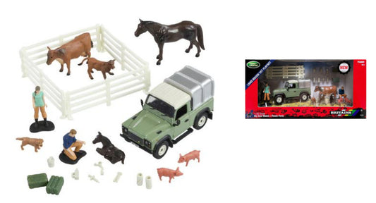 Britains - LAND ROVER FARM SET 1:32 - Cod. LC43385