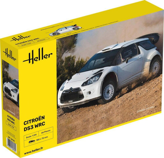 Heller - CITROEN DS3 WRC KIT 1:24 - Cod. HL80758