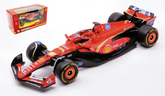 Burago - FERRARI SF-24 N.16 F1 2024 CHARLES LECLERC 1:43 - Cod. BU36844L