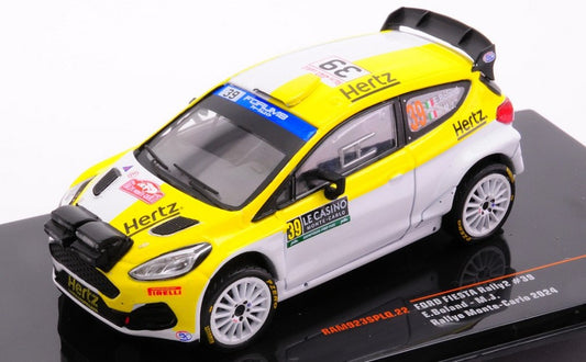 Ixo Model - FORD FIESTA RALLY2 N.39 RALLY MONTE CARLO 2024 BOLAND-JOSEPH 1:43 - Cod. RAM923