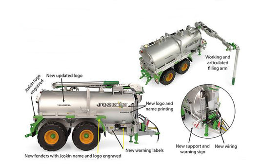 Universal Hobbies - CARROBOTTE SPANDILIQUAME JOSKIN VOLUMETRA 20000D 1:32 - Cod. UH6628