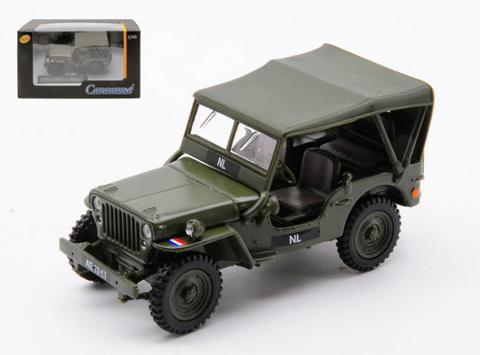 Cararama - 1/4 TON MILITARY VEHICLE NL 1955 CLOSED TOP 1:43 - Cod. CA91852