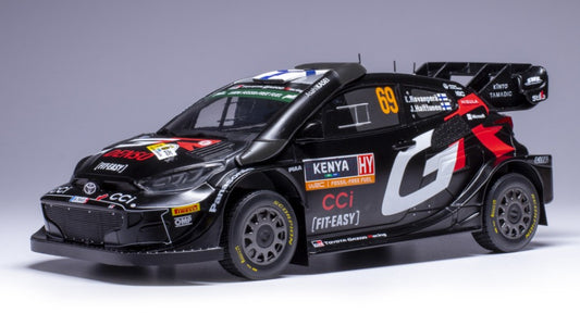 Ixo Model - TOYOTA YARIS WRC N.69 SAFARI RALLY KENYA 2024 ROVANPERA-HALTTUNEN 1:18 - Cod. 18RMC206