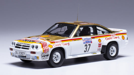 Ixo Model - OPEL MANTA 400 N.37 RAC RALLY 1984 FISHER-FRAZER 1:43 - Cod. RAC443