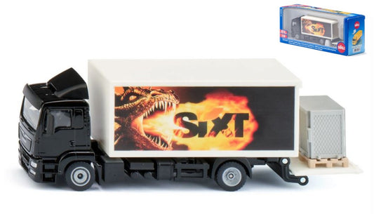 Siku - CAMION MAN LKW WITH HYDRAULIC LIFTER AND METALLIC GRID 1:50 - Cod. SK1997