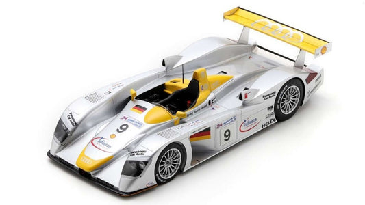 Spark Model - AUDI R8 N.9 2nd 24 H LE MANS 2000 ORTELLI-AIELLO-MCNISH 1:18 - Cod. 18S838