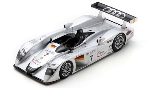 Spark Model - AUDI R8 N.7 3rd 24 H LE MANS 2000 ALBORETO-CAPELLO-ABT 1:18 - Cod. 18S839