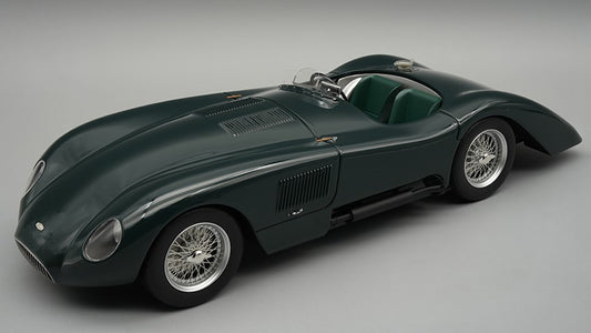 Tecnomodel - JAGUAR C-TYPE LONGTAIL LE MANS 1952 PRESS VERS.BRIT.GREEN C/VETRINA 1:18 - Cod. TMD18303A