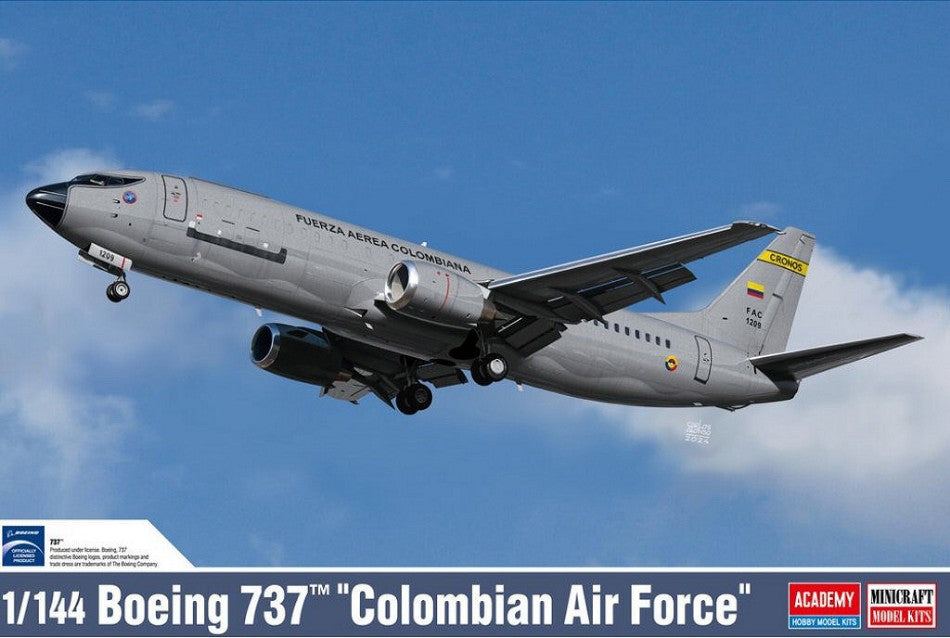 Academy - BOEING 737 COLOMBIAN AIR FORCE KIT 1:144 - Cod. ACD12639