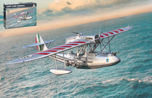 Italeri - ITALIAN FLYING BOAT CANT Z 501 GABBIANO KIT 1:72 - Cod. IT0112