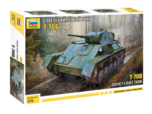 Zvezda - T-70 KIT 1:72 - Cod. Z5078