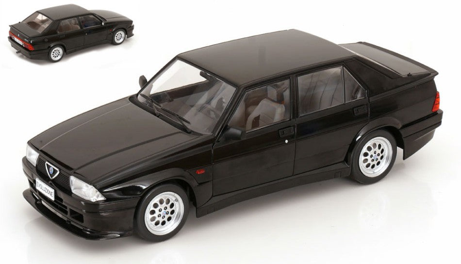 Modelcargroup - ALFA ROMEO 75 TURBO EVOLUZIONE 1987 BLACK 1:18 - Cod. MCG18429
