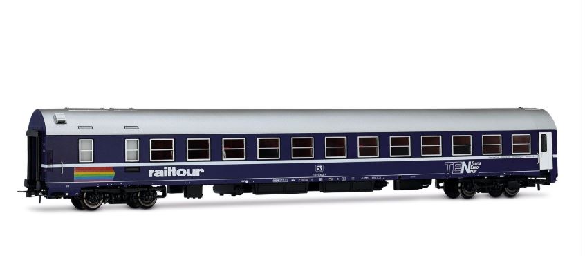 Rivarossi - CARROZZA LETTO LIVREA TEN "RAILTOUR" LOGO EP.IV 1:87 - Cod. HR4399