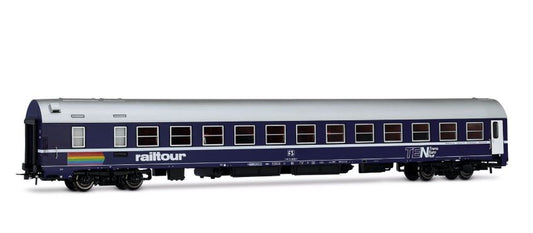 Rivarossi - CARROZZA LETTO LIVREA TEN "RAILTOUR" LOGO EP.IV 1:87 - Cod. HR4399