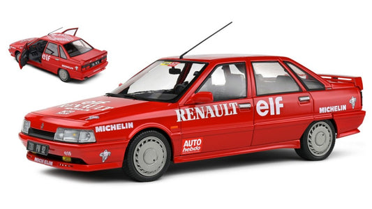 Solido - RENAULT R21 MKI TURBO SPEED RECORD ON ICE 1988 RED 1:18 - Cod. SL1807707