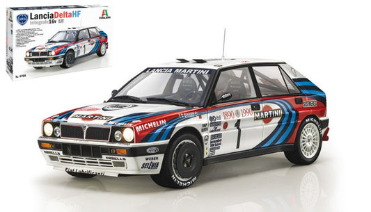 Italeri - LANCIA DELTA HF 16V N.1/N.7 MONTE CARLO 1990 KIT 1:12 - Cod. IT4709