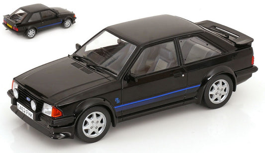 Modelcargroup - FORD ESCORT MK III RS TURBO 1985 BLACK 1:18 - Cod. MCG18420